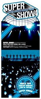 【中古】【未使用】SUPER JUNIOR WORLD TOUR SUPER SHOW4 LIVE in JAPAN (DVD5枚組) (初回限定生産盤)