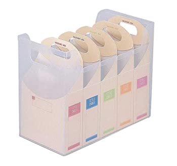 【中古】【未使用】ナカバヤシ ファイルボックス CD・DVDケース なげこみBOX F8 フボI-F8