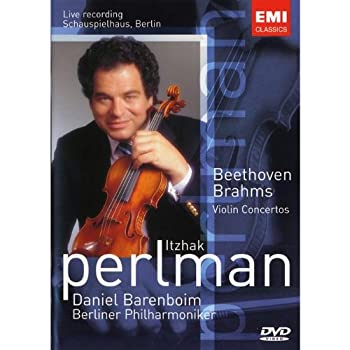 楽天アトリエ絵利奈【中古】Itzhak Perlman: Brahms/Beethoven Violin Concertos [DVD] [Import]