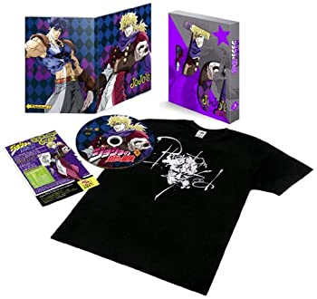【中古】【未使用】ジョジョの奇妙な冒険 Vol.3 (石仮面オリジナルデザインTシャツ、全巻購入特典フィギュア応募券付き)(初回限定版) [Blu-ray]