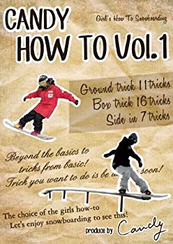 【中古】【未使用】CANDY HOW TO VOL%カンマ%1 (CANDY) htsb0162[スノーボード] [DVD]