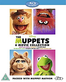 【中古】【未使用】The Muppets Bumper 6 Movie Box Set [Muppets Most Wanted%カンマ% The Muppets (2..