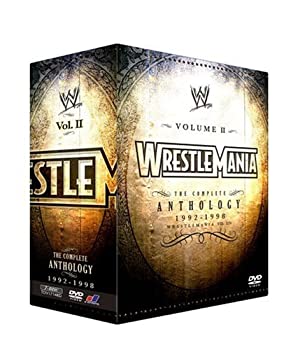 WWE レッスルマニア・アンソロジーBOX2 VIII-XIV (3000セット限定) 