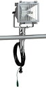 【中古】ハタヤ (HATAYA) 防雨型ハロゲンライト 300W 100V接地付電線5m バイス付 PH305KN