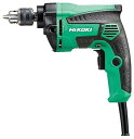 【中古】HiKOKI(ハイコーキ) 旧日立工機 変速ドリル AC100V 680W 鉄工10mm 木工25mm 微調整機構付無段変速 D10VH2