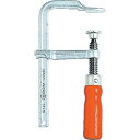 【中古】TRUSCO(トラスコ) エホマクランプ 木ハンドル 最大口開400mm深さ120mm SG-40C