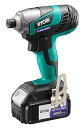 【中古】リョービ(RYOBI) 充電式インパクトドライバ 18V BID-1806 657801B