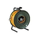 【中古】ハタヤ (HATAYA) エヤーリール LC型 20m 1.0MPa ビニロン編糸補強 塩化ビニール製 3/8ホース ポータブルタイプ 作業現場 建設現...