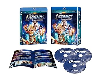 【中古】レジェンド・オブ・トゥモロー 3rdシーズン ブルーレイ コンプリート・ボックス (1~18話・3枚組) [Blu-ray]