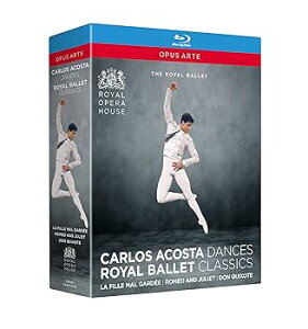 【中古】カルロス・アコスタ・コレクション ロイヤル・バレエ BOXセット《ラ・フィユ・マル・ガルデ》《ロメオとジュリエット》《ドン・キホーテ》[Blu-r