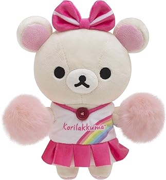 Rilakkuma - 【中古】【サンエックス】リラックマ あつめてぬいぐるみ コリラックマ 応援 MY34401