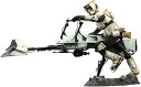 【中古】ホットトイズ テレビ・マスターピース マンダロリアン スカウト・トルーパー&スピーダー・バイク 1/6スケールフィギュア 白 TM#017
