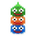 【中古】ドラゴンクエスト ナノブロック スライムタワー