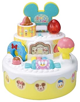 【中古】ディズニー はじめて英語 おしゃべりいっぱい!パーティーケーキ ミッキー&フレンズ
