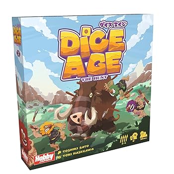 【中古】ホビージャパン ダイスエイジ 2-4人用 30分 8才以上向け ボードゲーム