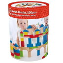 【中古】カワダ Hape ハペ E0427A 積み木 白木&カラー 100