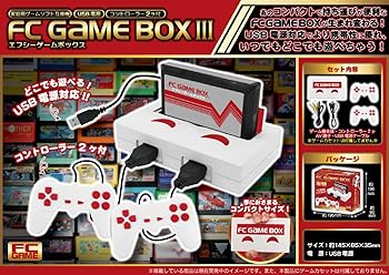 【中古】リンクスLinx FC ゲームボックス3 家庭用ゲームソフト互換機 14.5×3.5×8.5cm