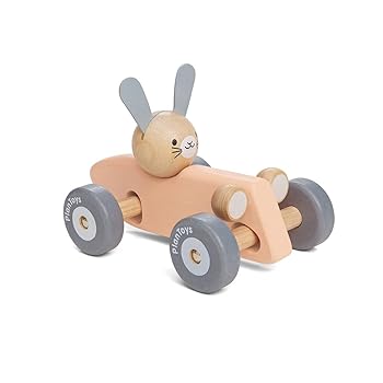 【中古】プラントイPLANTOYS バニーレーサー パステル 5717
