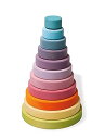 【中古】Grimm's Large Conical スタッキングタワー パステル(3)