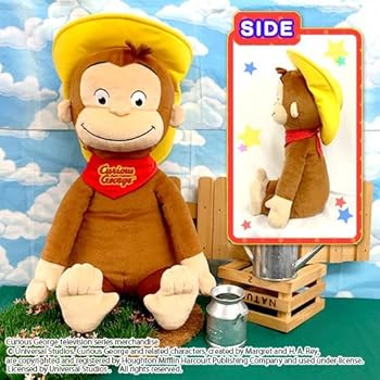 【中古】おさるのジョージ カウボーイスタイル超BIGぬいぐるみ〈全1種〉 【中古】おさるのジョージ カウボーイスタイル超BIGぬいぐるみ〈全1種〉