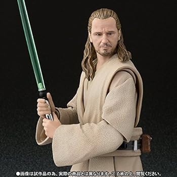【中古】S.H.フィギュアーツ クワイ=ガン・ジン スター・ウォーズ エピソード1/ファントム・メナス魂ウェブ商店限定(3)