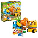 【中古】レゴ デュプロ デュプロRのまち"トラックとショベルカー" 10812