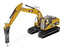 【中古】プラッツ DM85280 1/50 Cat 320D L 油圧ショベル+ハンマークラッシャー粉砕機
