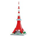 【中古】ナノブロック 東京タワー Deluxe Edition NB-018(2)
