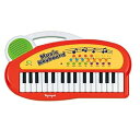 【中古】トイローヤル キッズミニキーボード ピアノ / 知育玩具 初めての楽器に リズム 子供 音楽 キーボード 録音 / 再生 機能