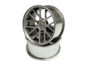 【中古】TOP LINE NFホイル Ver.71 オフセット3 マットシルバー NFW-031MS