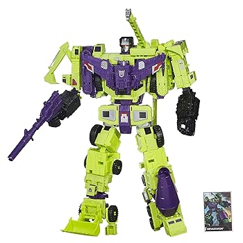 【中古】Transformers Generations Combiner Wars Devastator トランスフォーマージェネレーションズコンバイナウォーズデバステーターフィギュアセット