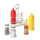 【中古】メリッサ&ダグMelissa&Doug おままごと キッチンセット 調味料セット 食べ物おもちゃ 正規品 9358
