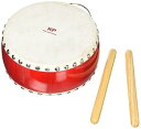 【中古】ナカノ Kids Percussion キッズパーカッション キッズわだいこ レッド KP-390/JD/RE