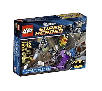 【中古】レゴ スーパー・ヒーローズ キャットウーマンのシティーチェイス 6858 Lego Catwoman Catcycle City Chase