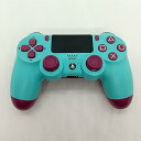 【中古】ソニー/ワイヤレスコントローラーDUALSHOCK4 ベリー・ブルー ゲオ専売