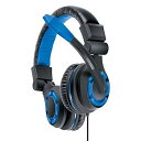 【中古】dreamGEAR GRX-340 PS4用 ゲームヘッドセット ブラック/ブルー(3)