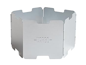 【中古】バーゴ アルミニウム ウインドスクリーン ナチュラルT-420