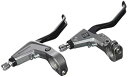 【中古】シマノSHIMANO ブレーキレバーTREKKING BL-T4000-S シルバー 左右セット 2フィンガー EBLT4000PAS ALIVIOアリ...