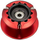 【中古】シマノSHIMANO 純正 リールパーツ 夢屋 17 レイクマスター アルミスプール レッド パーツ