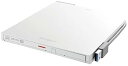 【中古】DVSM-PTV8U3-WHAホワイト ポータブルDVDドライブ