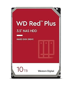 【中古】Western Digital 内蔵HDD WD Red Plus WD101EFAX ［3.5インチ /10TB］