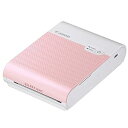 【中古】Canon スマートフォン用プリンター SELPHY SQUARE QX10 ピンク高耐久/シール紙/コンパクト