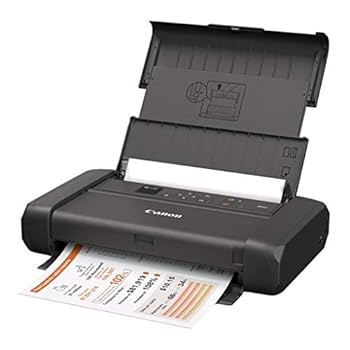 【中古】キヤノン Canon カラー A4モバイルプリンター TR153 コンパクト/無線LAN搭載/5色ハイブリッドインク テレワーク向け