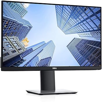 【中古】Dell P2419H 23.8インチ フルHD Edge LED LCDモニター 1920 x 1080 1,670万色 5m 75Hz HDMI VGA DisplayPort デスクマウント可能