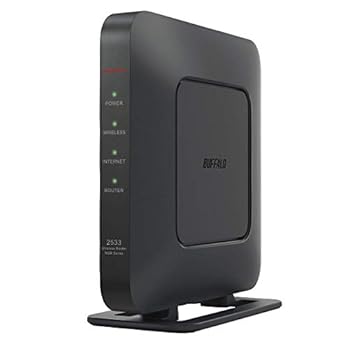【中古】BUFFALO WiFi 無線LAN ルーター WSR-2533DHPL2/NB 11ac ac2600 1733+800Mbps IPv6対応 デュアルバンド 4LDK 3階建向け 簡易パッケージ テレワー 【中古】BUFFALO WiFi 無線LAN ルーター WSR-2533DHPL2/NB 11ac ac2600 1733+800Mbps IPv6対応 デュアルバンド 4LDK 3階建向け 簡易パッケージ テレワー