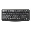 【中古】エレコム キーボード Bluetooth メンブレン ミニキーボード 【本格静音設計】 ブラック TK-FBM093SBK
