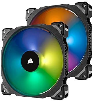 【中古】Corsair ML140 PRO RGB 2 Fan Pack with Lighting Node PRO PCケースファン [140mm径 RGB搭載] FN1148 CO-9050078-WW(2)