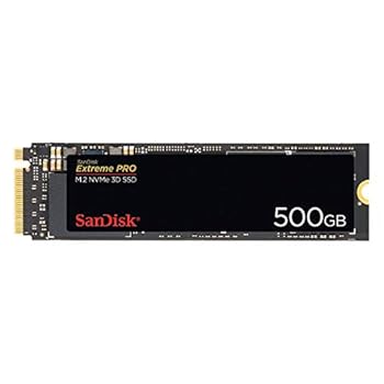 【中古】SanDisk サンディスク 内蔵SSD M.2-2280 / Extreme Pro 500GB / PCIe Gen3 NVMe / 5 / SDSSDXPM2-500G-G25