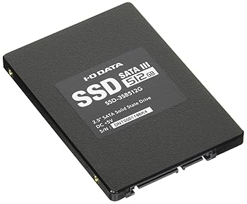 【中古】アイ・オー・データ 内蔵2.5インチSSD 512GB|Serial ATA III対応|ストレージ換装に|9.5mm変換スペーサー 日本メーカー SSD-3SB512G 【中古】アイ・オー・データ 内蔵2.5インチSSD 512GB|Serial ATA III対応|ストレージ換装に|9.5mm変換スペーサー 日本メーカー SSD-3SB512G