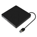 【中古】Wellnice 外付けDVDドライブUSB 3.0 DVD CDプレイヤー ポータブルCD/DVDドライブ CD/DVD読取・書込DVD±RW CD-RW USB3.0/2.0 Window/Mac OS/XP/V(2)